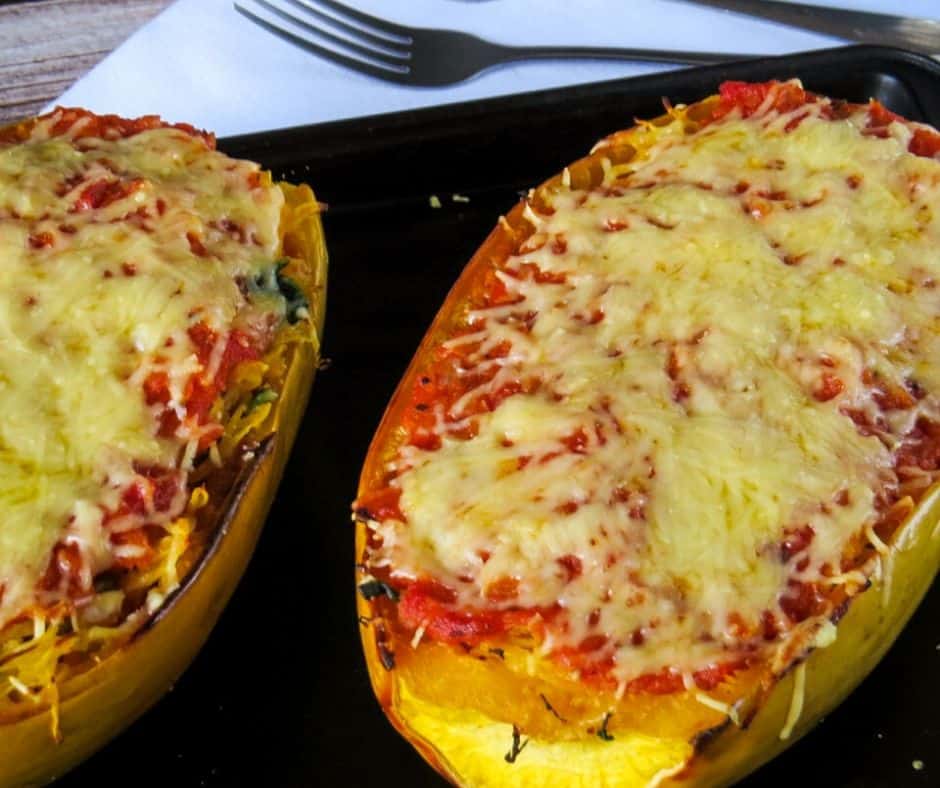Spaghetti Squash Lasagna Boats: Low-Carb Comfort Food